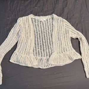 Lauren Conrad cute cropped cardigan. Size XS, but also fits small.